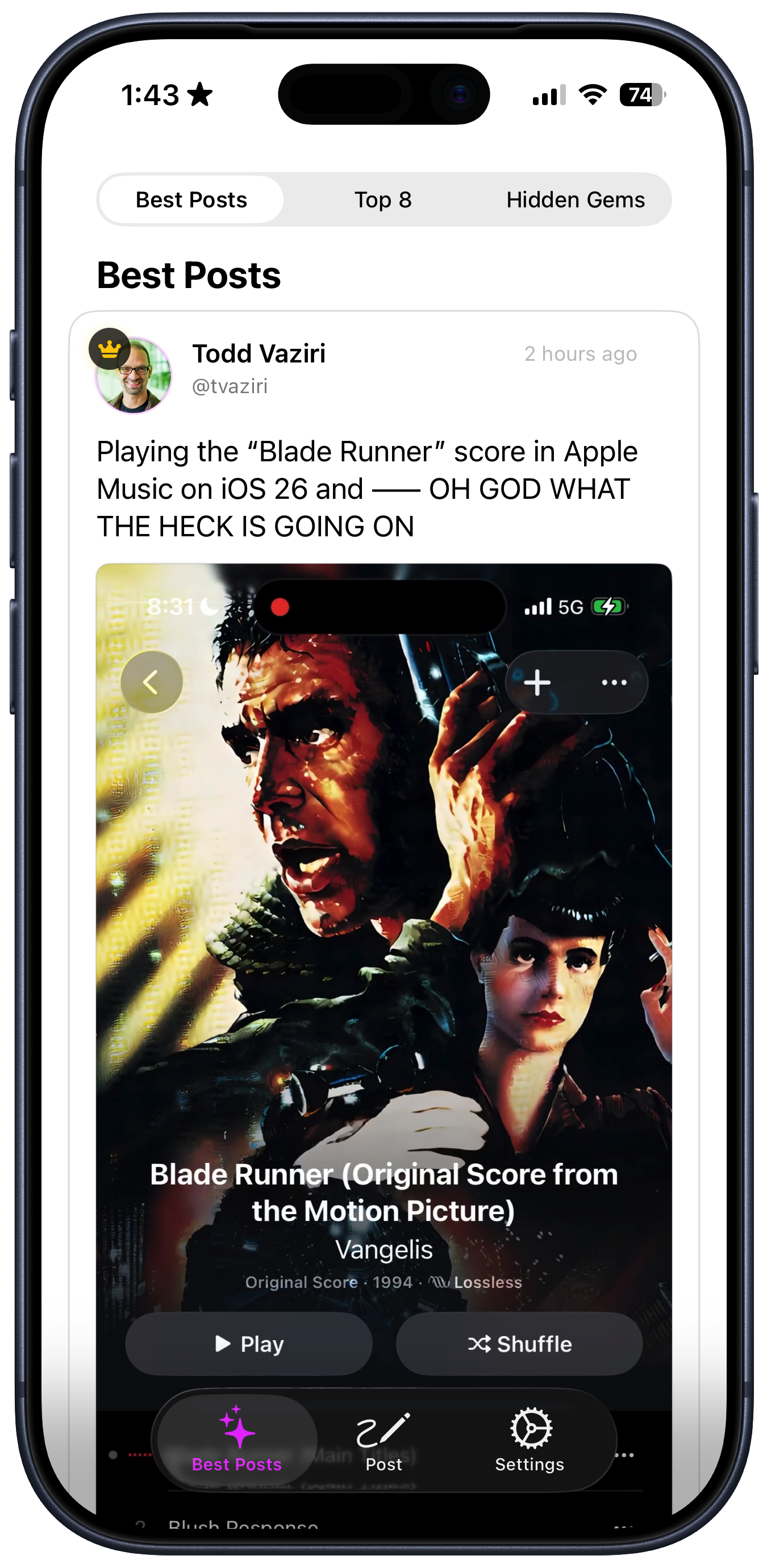 Best-o-Masto app screenshot