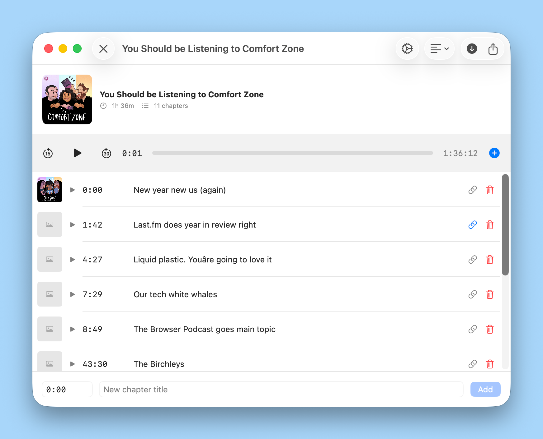ChapterPod on Mac and iPad