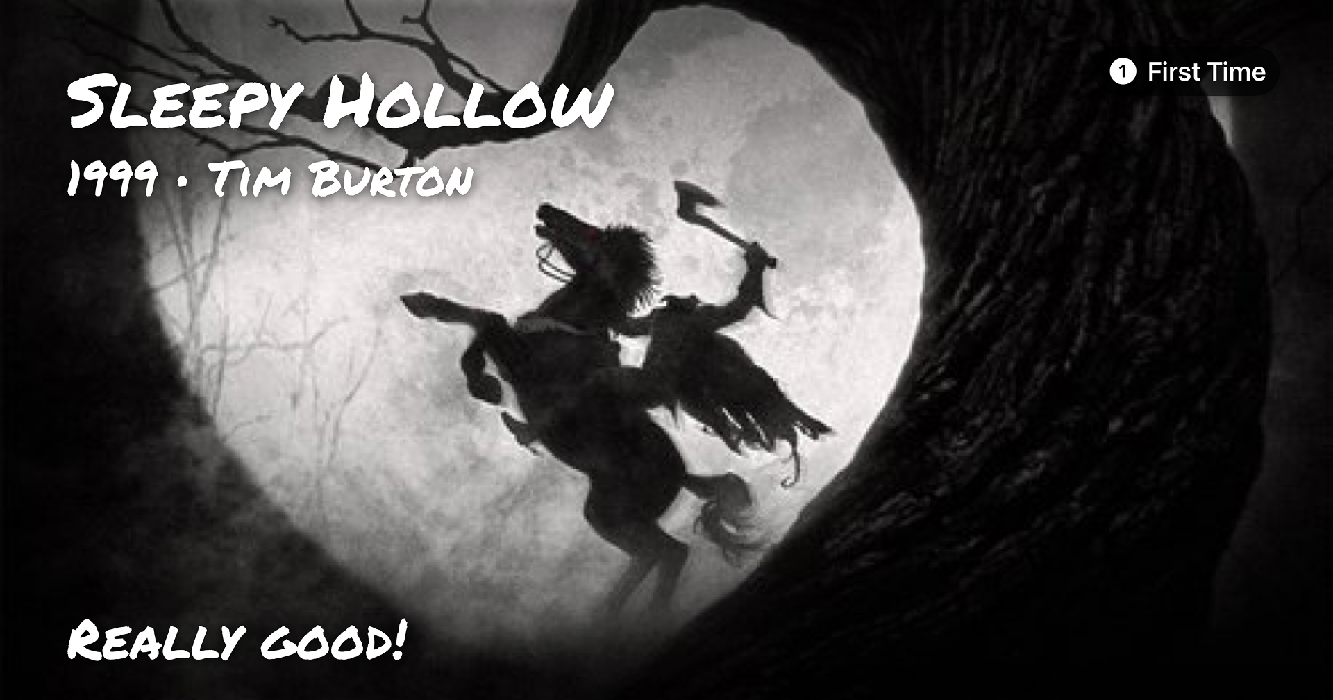 Example TV show review created with Quick Reviews